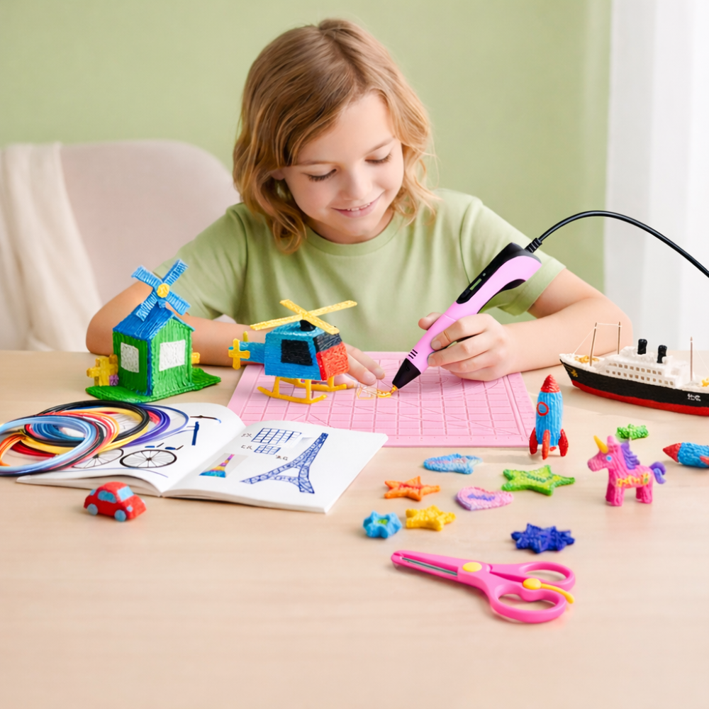 De 5 leukste creaties met jouw 3D-pen!